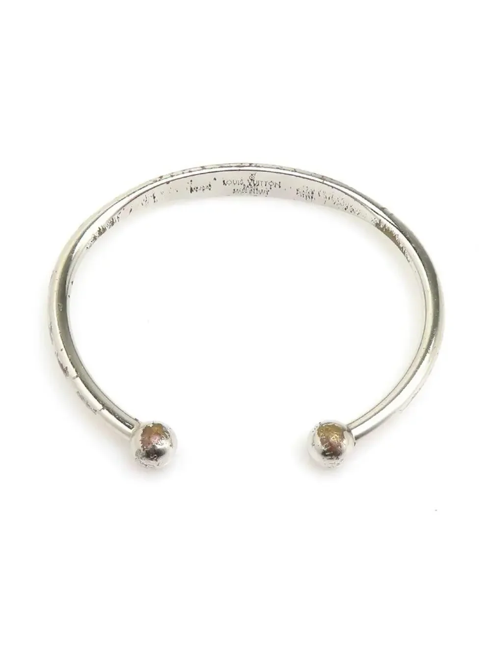 Auth Louis Vuitton Bangle Bracelet #293883L17B